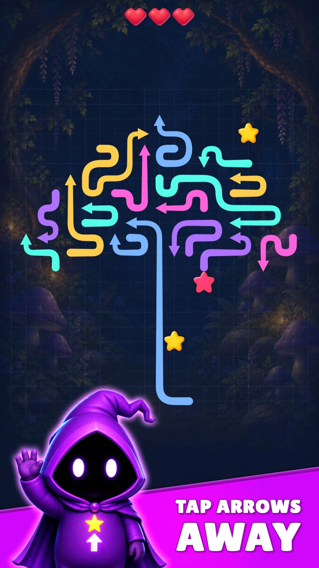 Pointaway: Arrows Puzzle Game screenshot